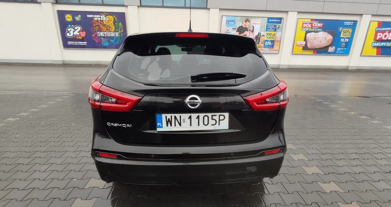 Nissan Qashqai cena 53500 przebieg: 89000, rok produkcji 2017 z Warszawa małe 67